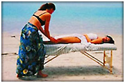 beach massage