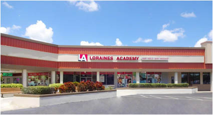 Loraines Academy Front of School